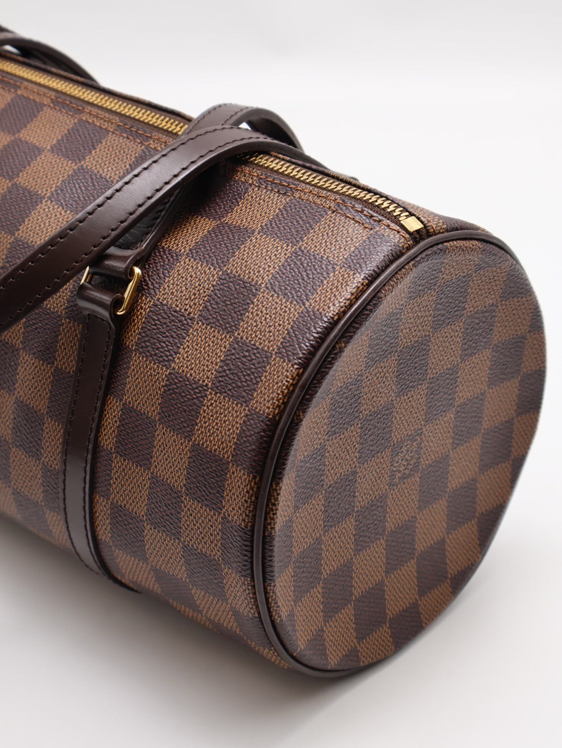 LOUIS VUITTON Papillon 30圓筒子母包 - 棋盤格