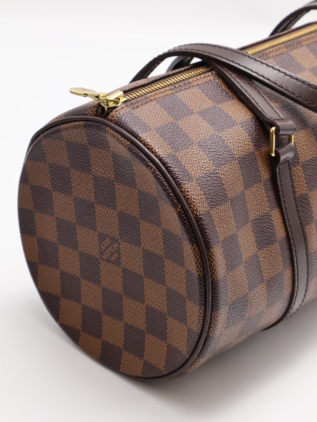 LOUIS VUITTON Papillon 30圓筒子母包 - 棋盤格