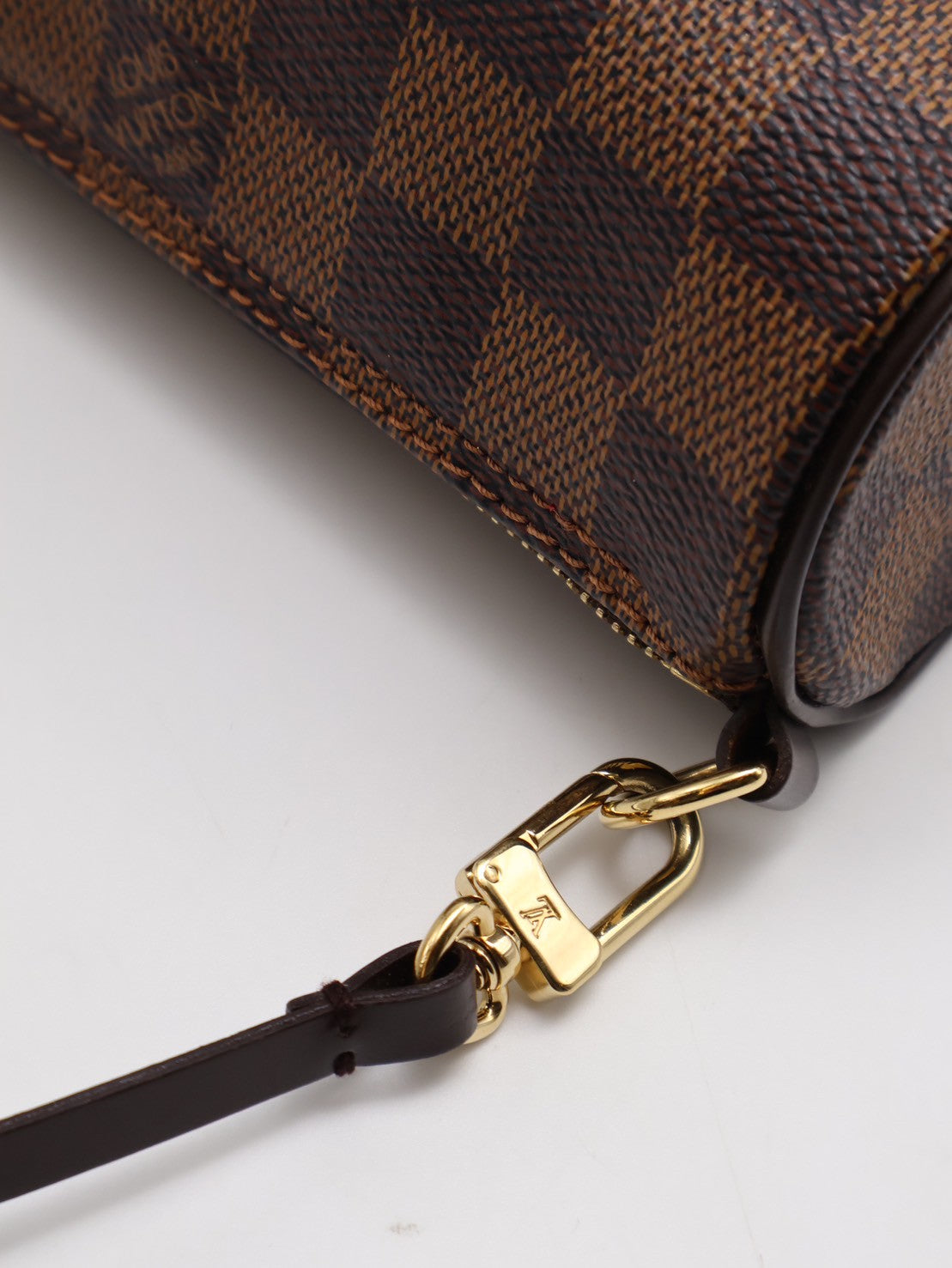 LOUIS VUITTON Papillon 30圓筒子母包 - 棋盤格