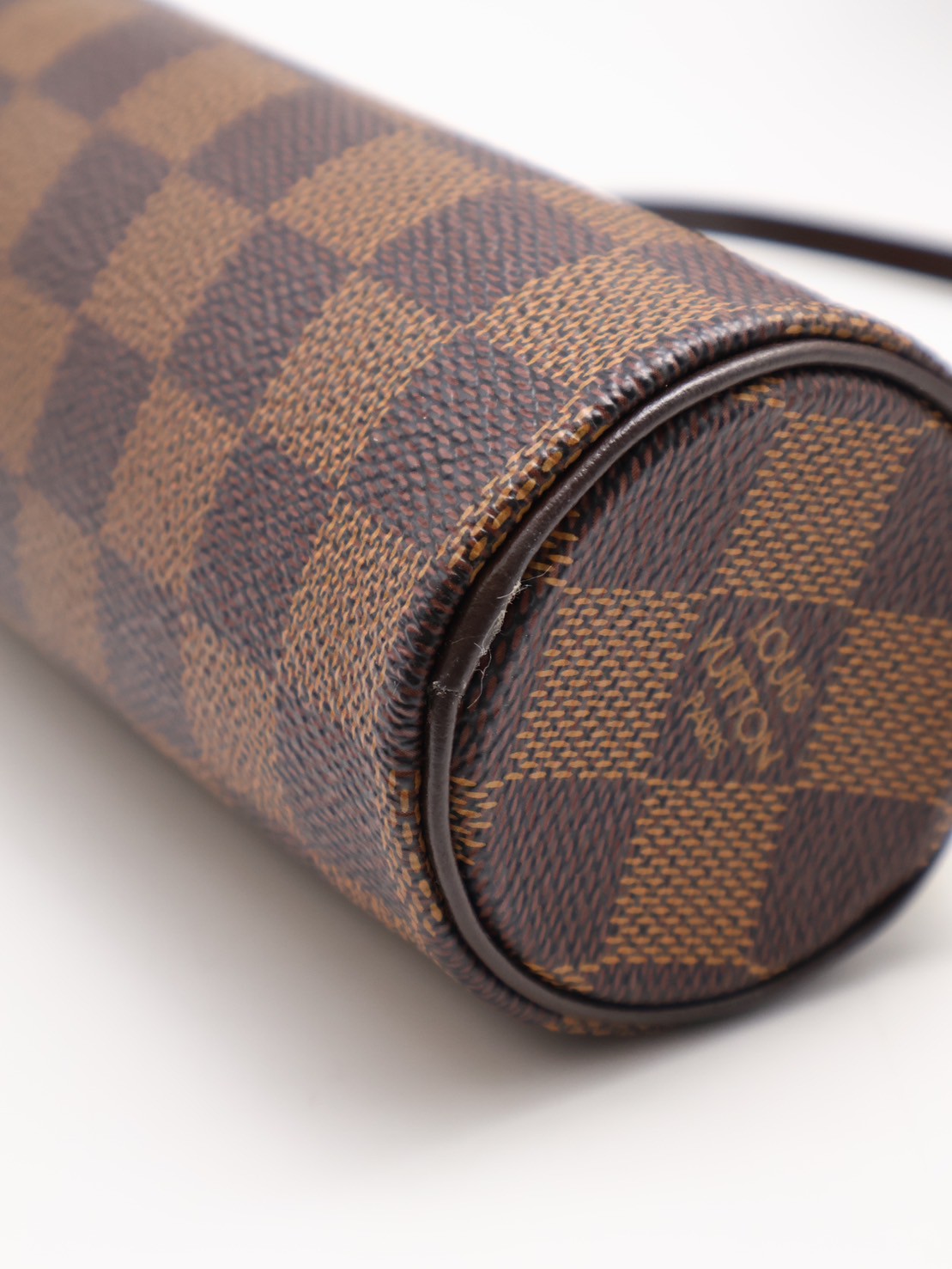 LOUIS VUITTON Papillon 30圓筒子母包 - 棋盤格