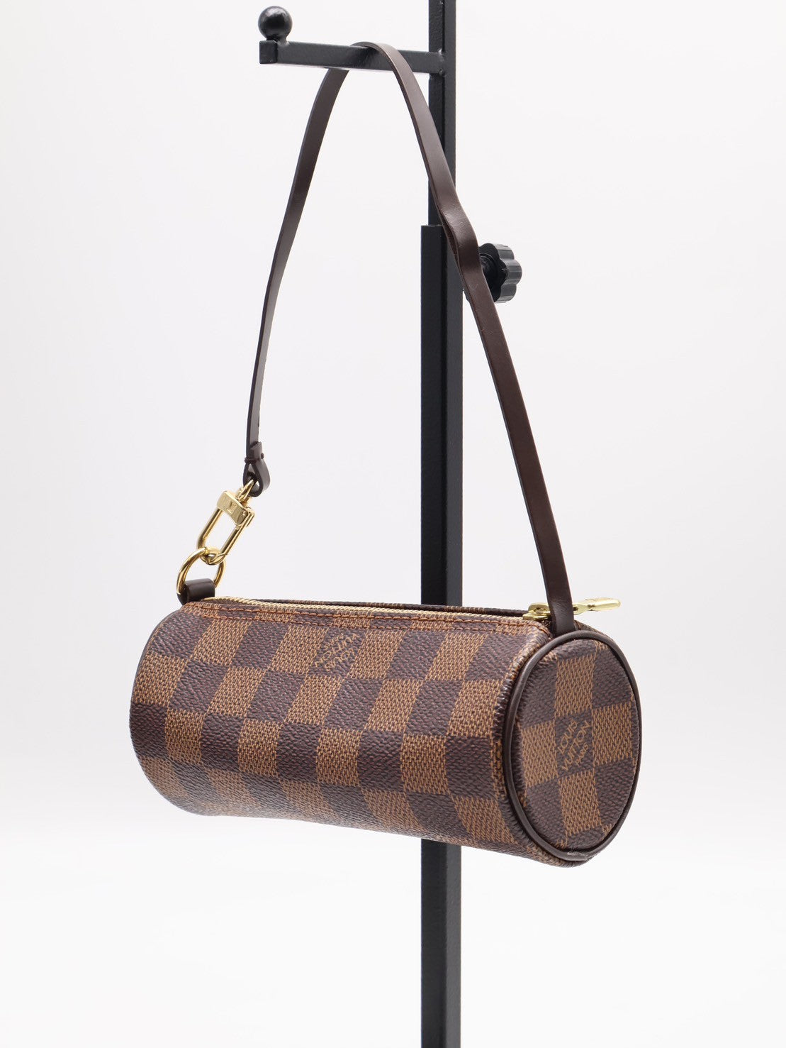 LOUIS VUITTON Papillon 30圓筒子母包 - 棋盤格