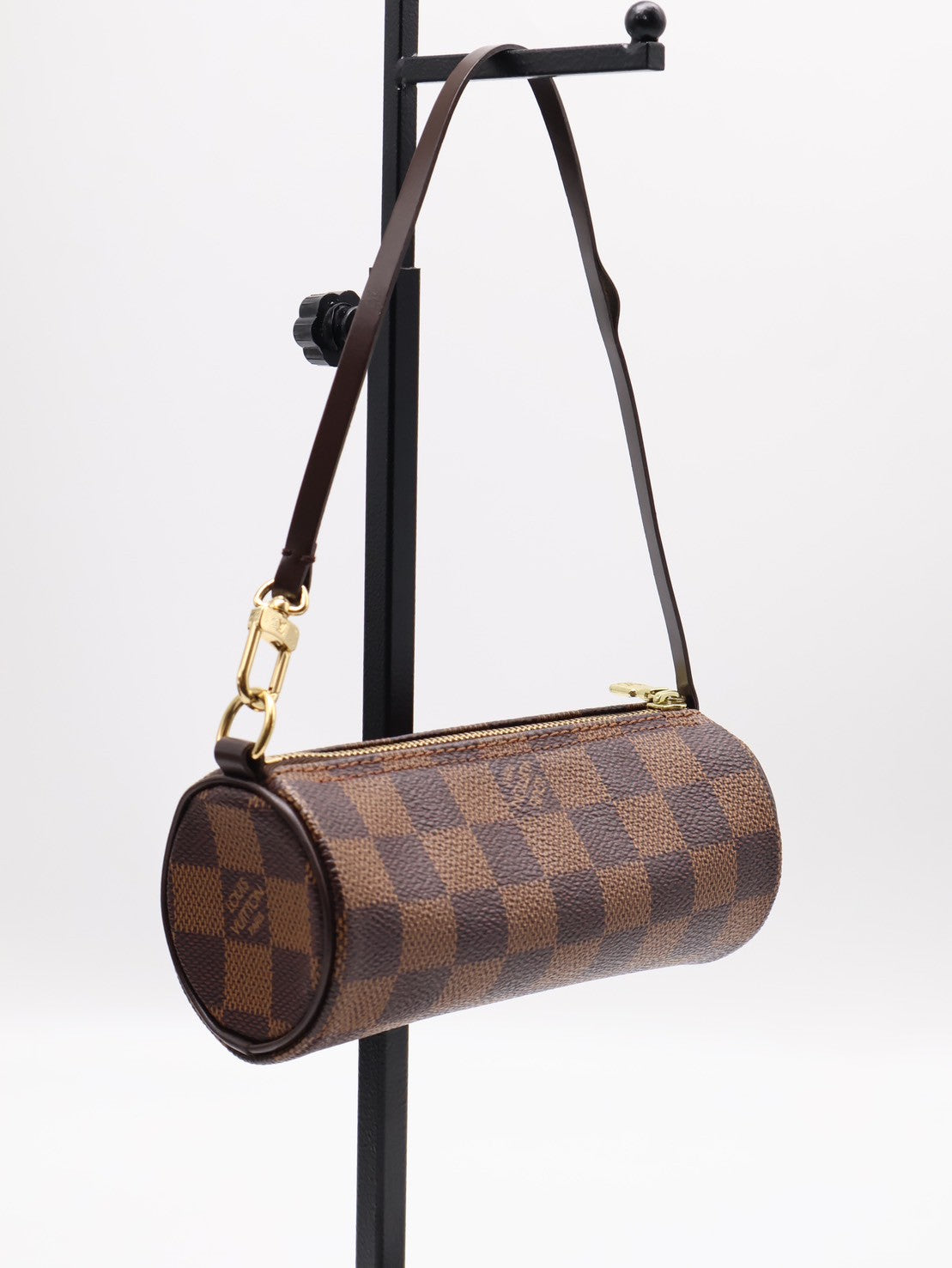 LOUIS VUITTON Papillon 30圓筒子母包 - 棋盤格