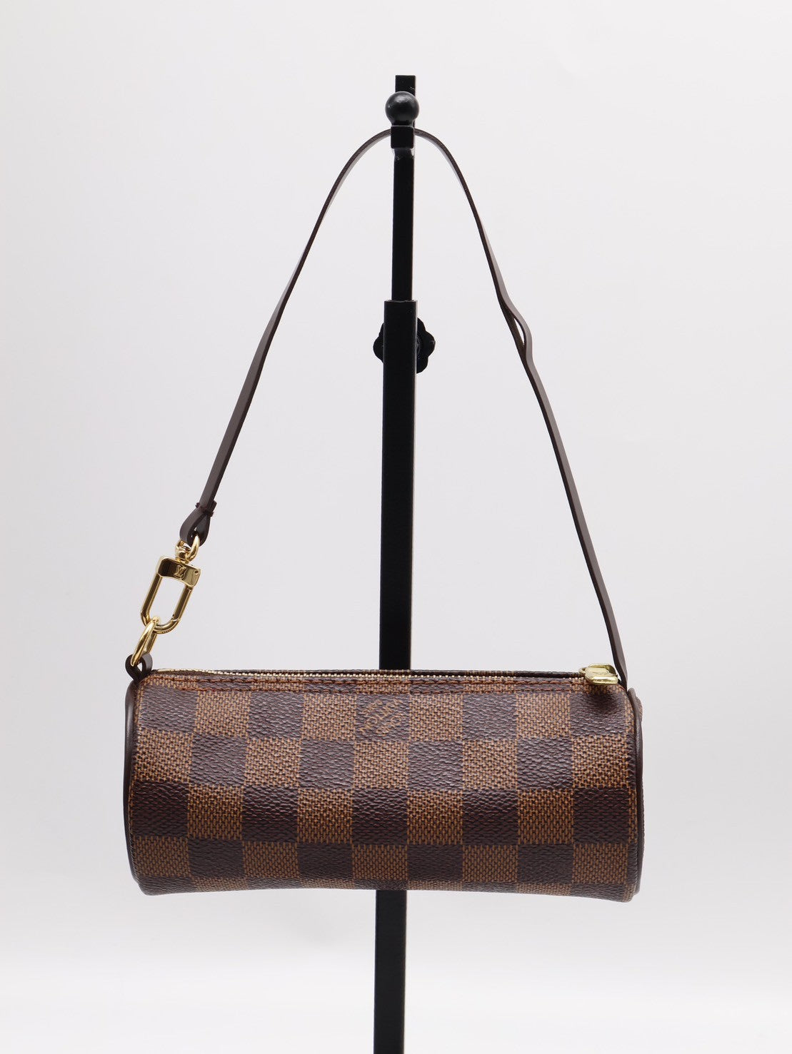 LOUIS VUITTON Papillon 30圓筒子母包 - 棋盤格