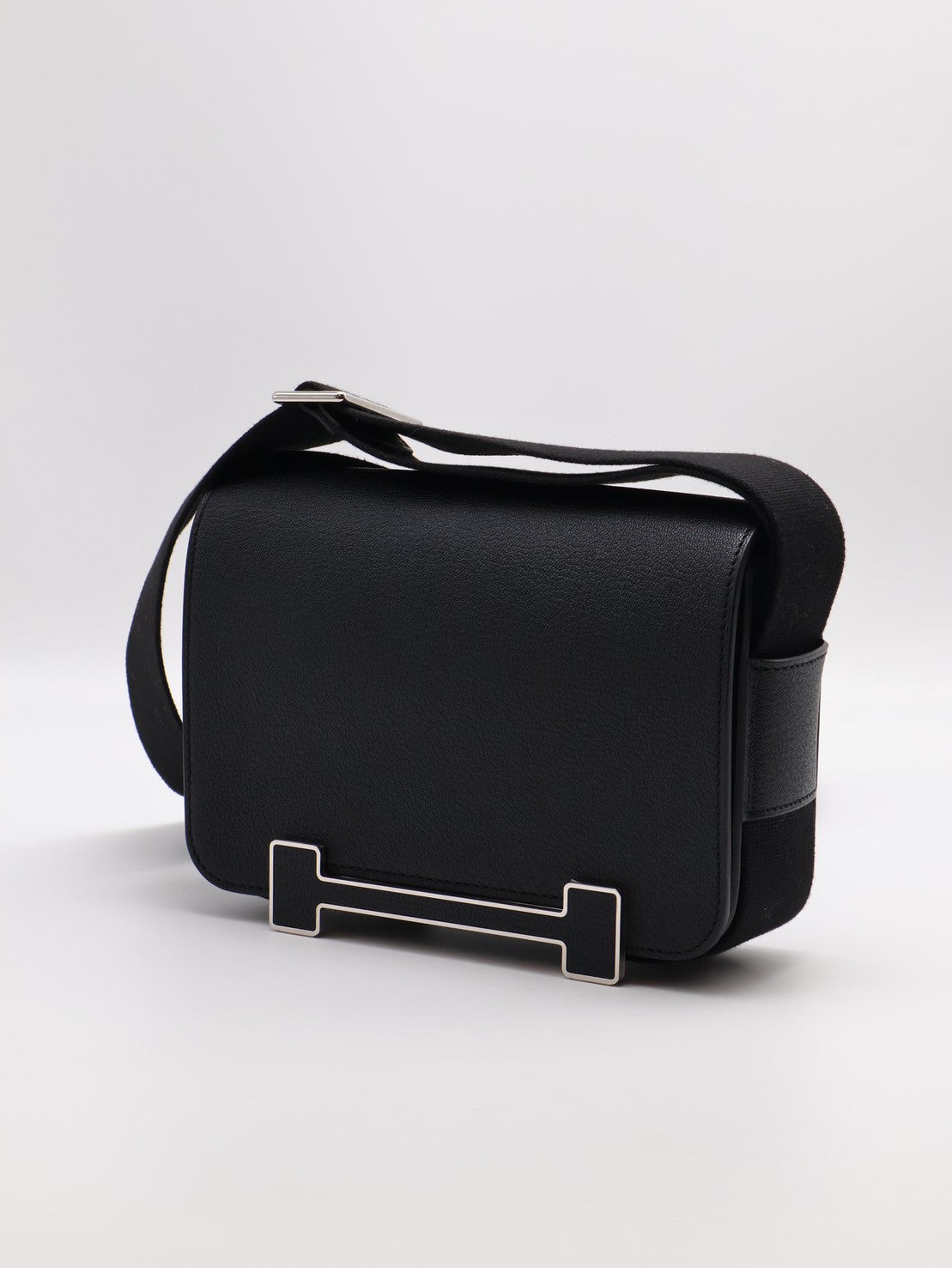 HERMES Geta 木屐包 - 黑銀 W