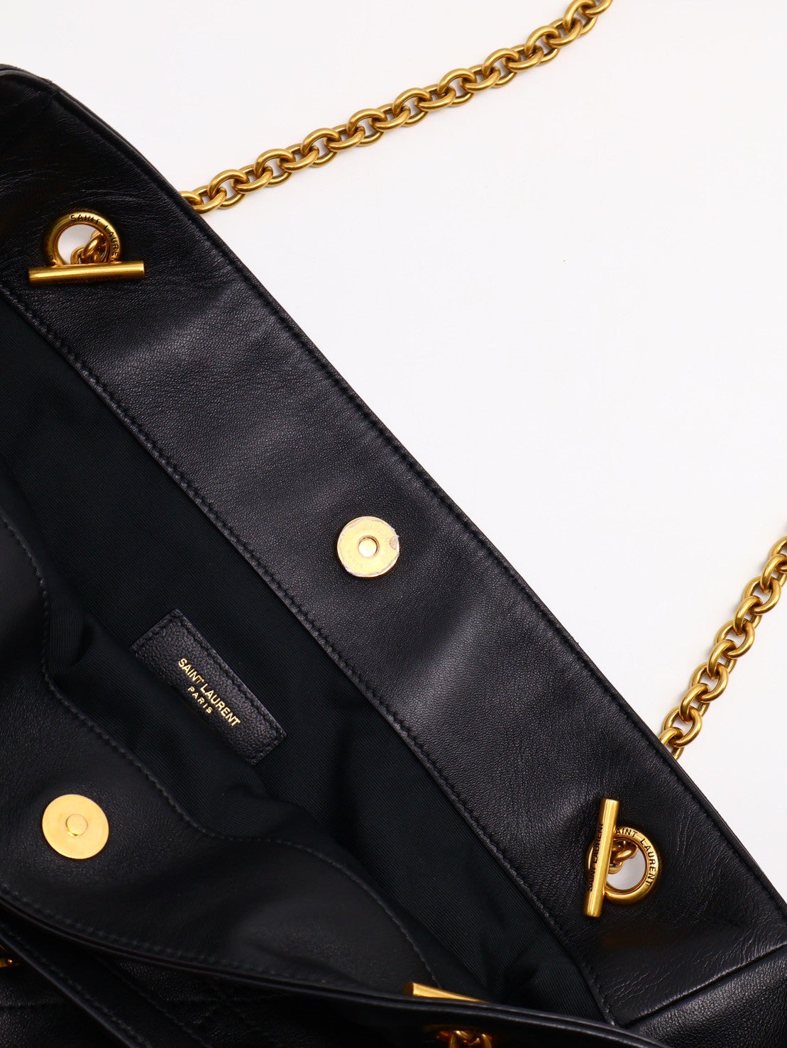 YSL Jamie shopping bag - 中號黑金