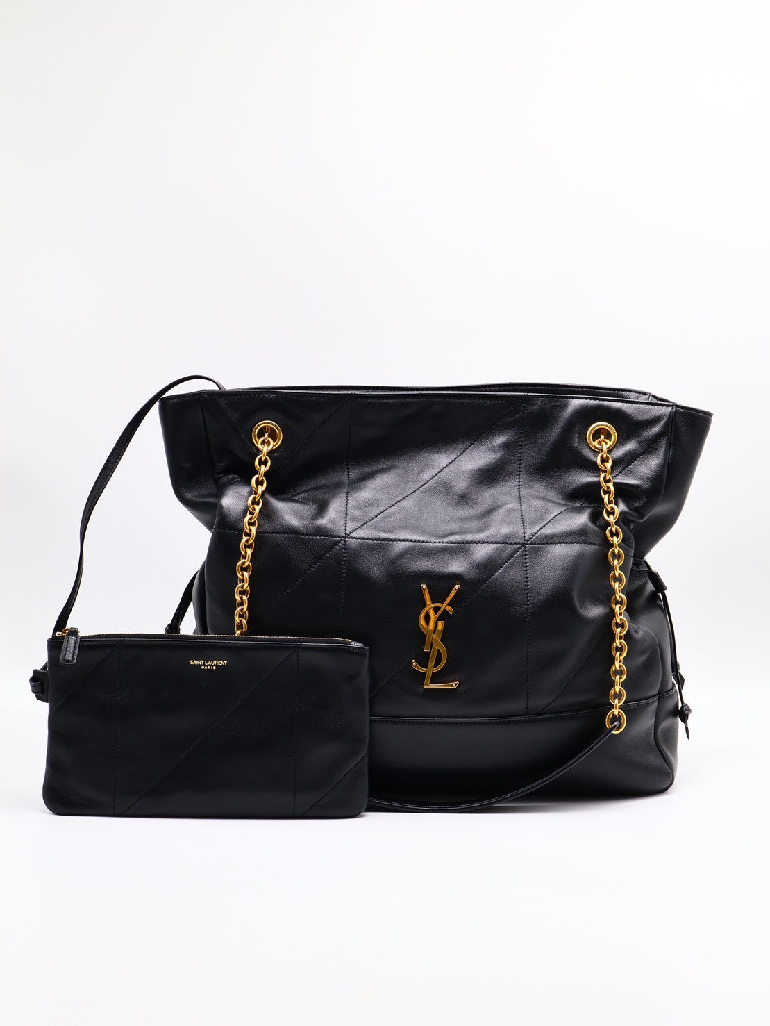 YSL Jamie shopping bag - 中號黑金