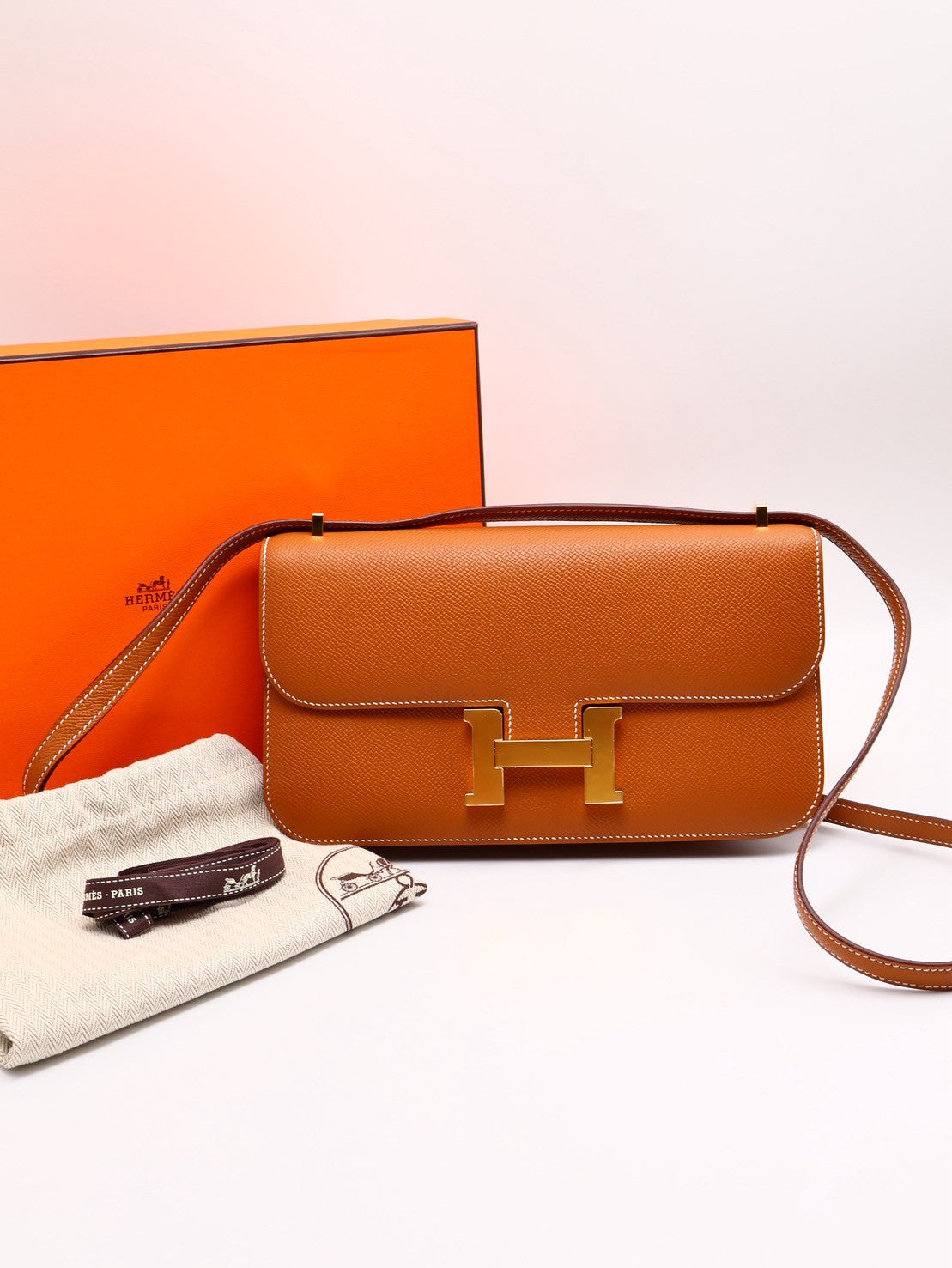 HERMES Constance elan 24 - 金棕金 B