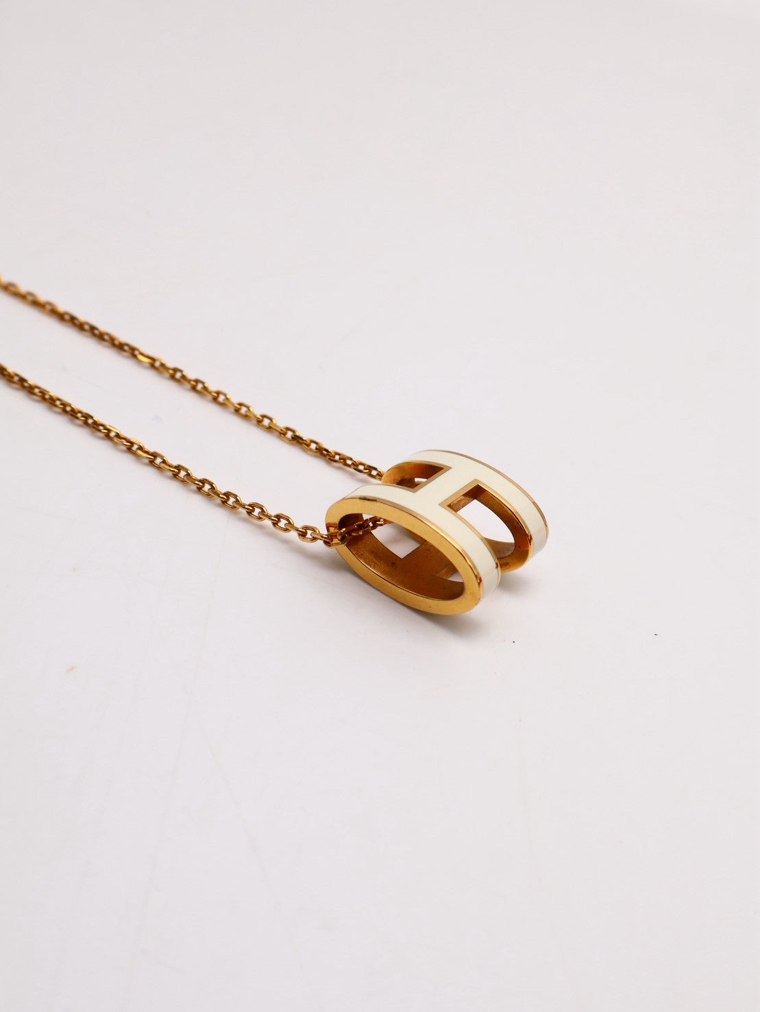 HERMES Pop H項鍊 - 白金