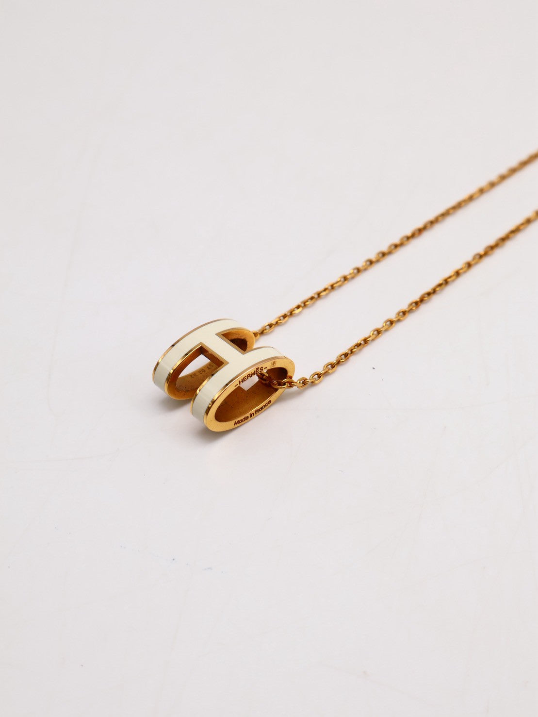 HERMES Pop H項鍊 - 白金
