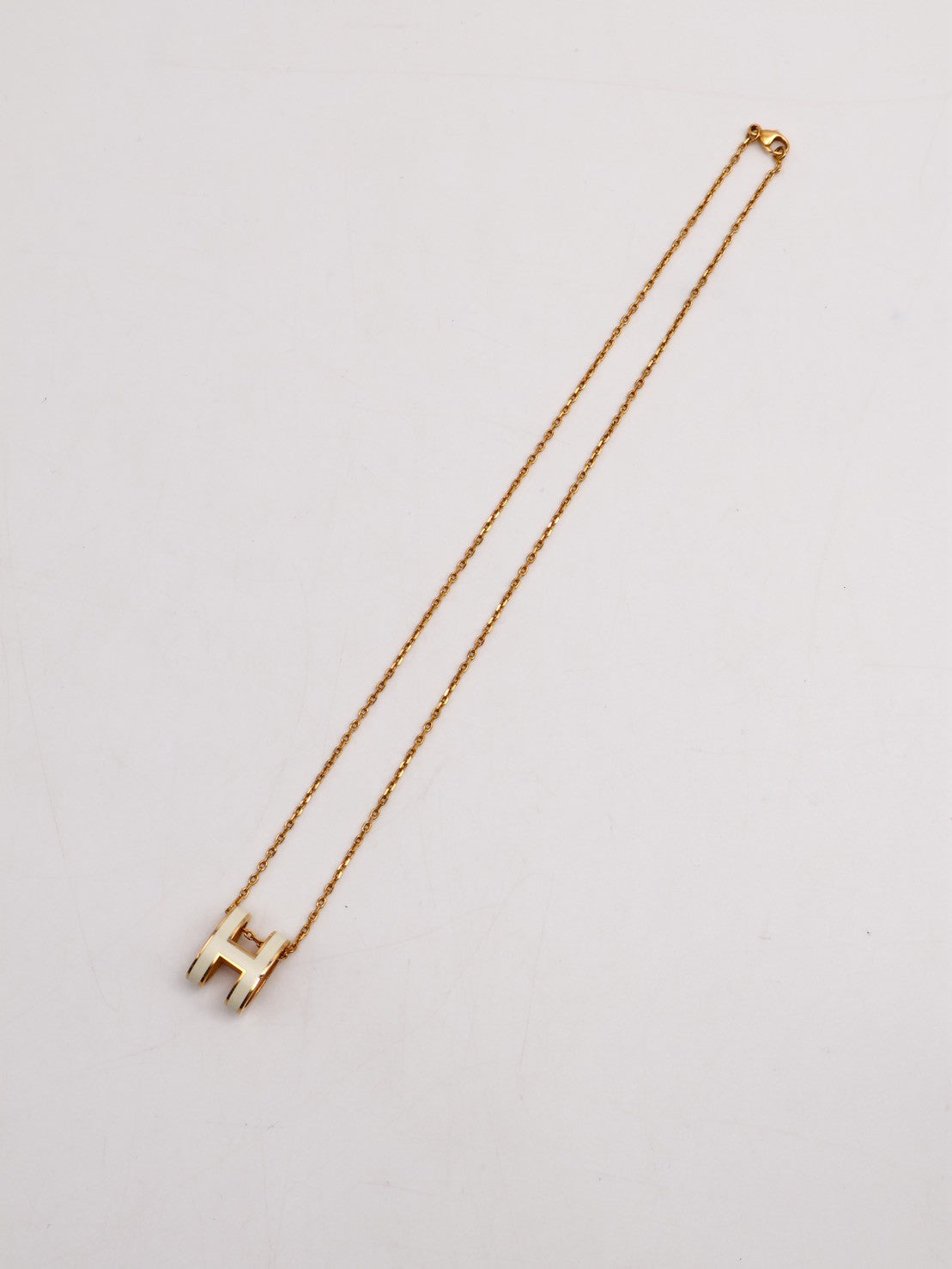 HERMES Pop H項鍊 - 白金