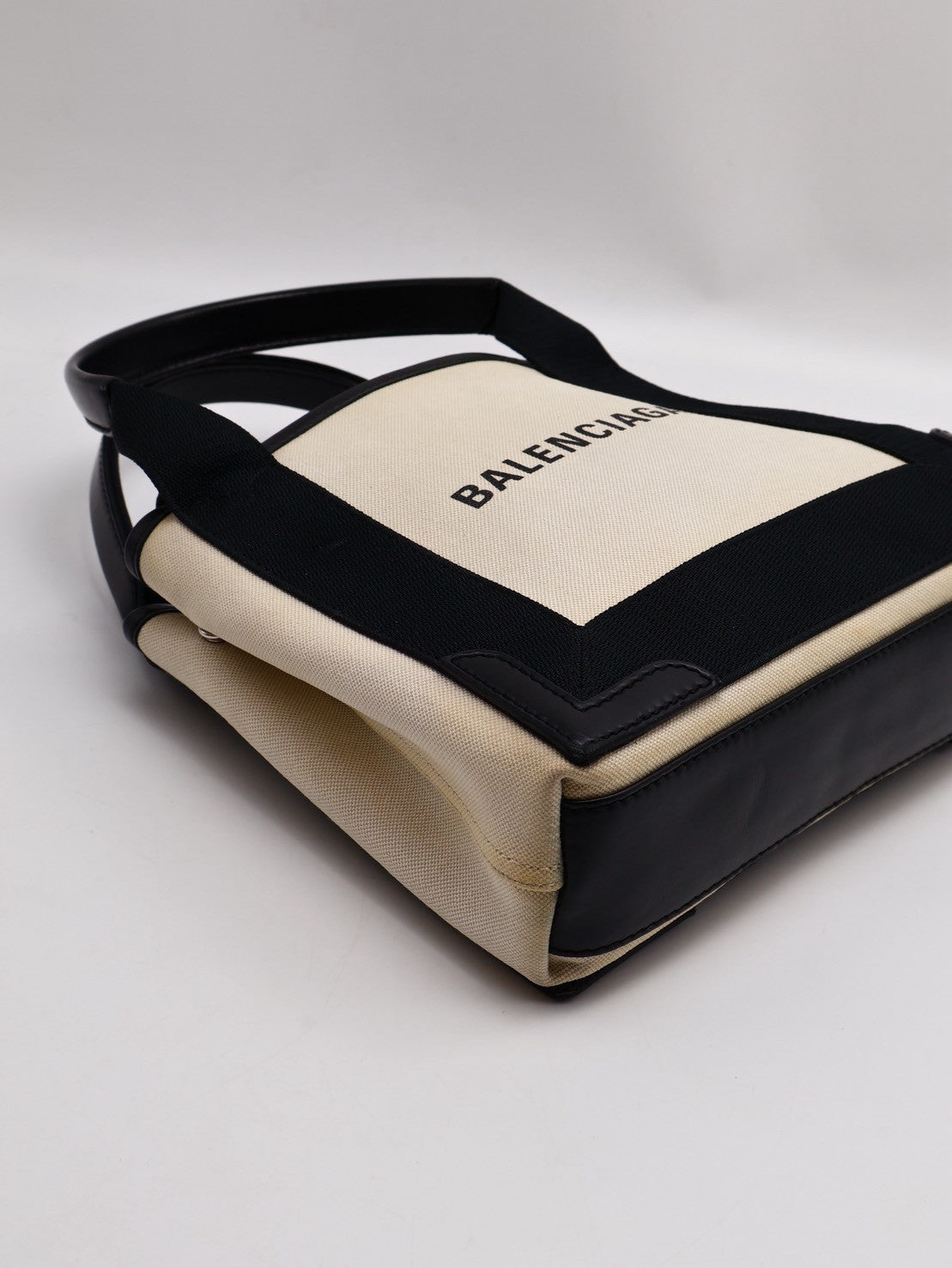 Balenciaga Navy cabas帆布托特