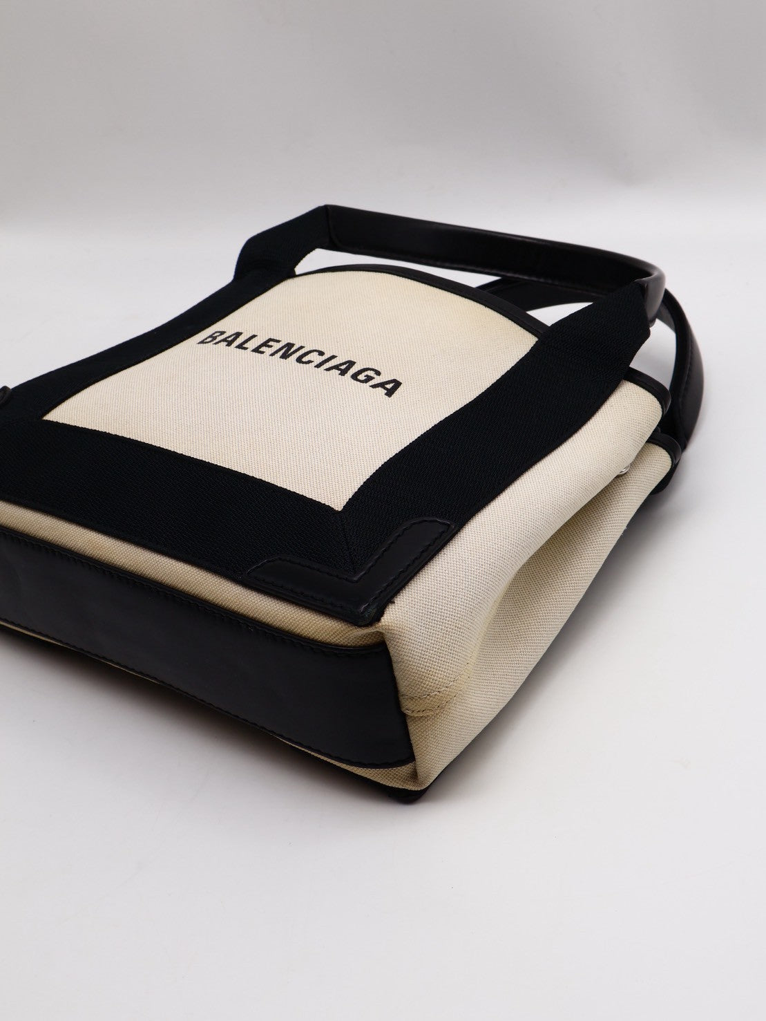 Balenciaga Navy cabas帆布托特