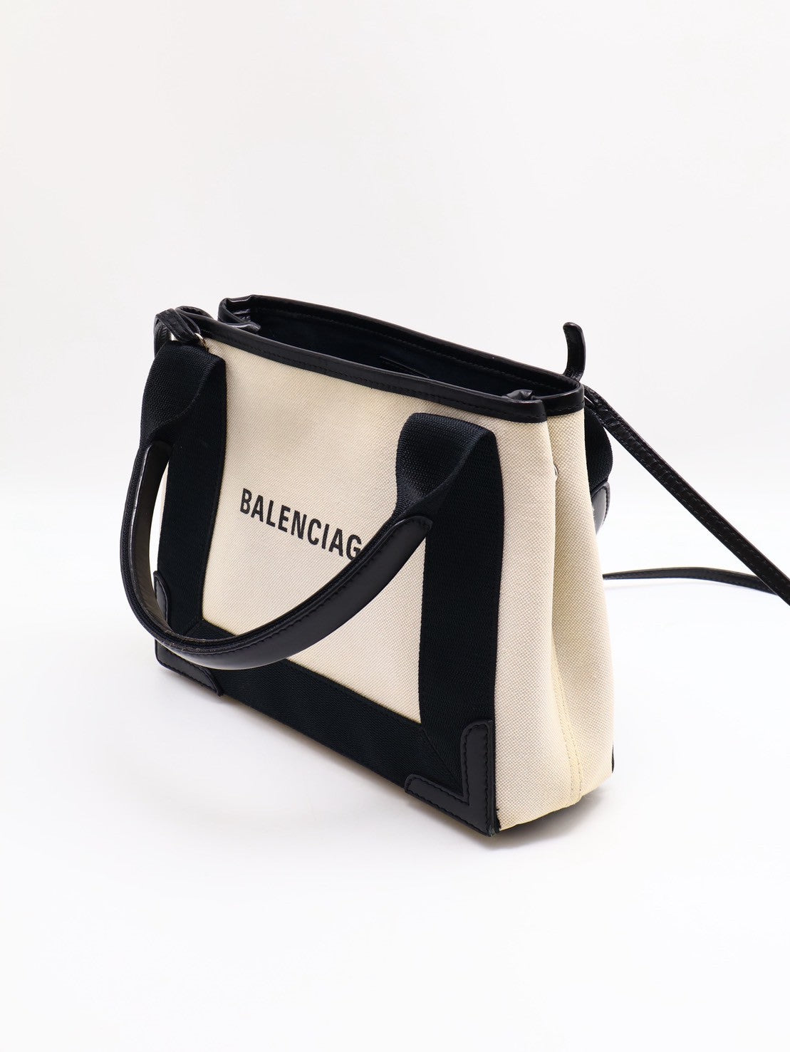 Balenciaga Navy cabas帆布托特