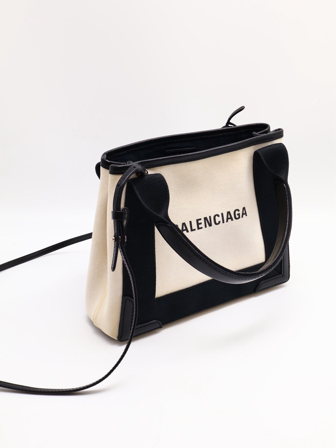 Balenciaga Navy cabas帆布托特