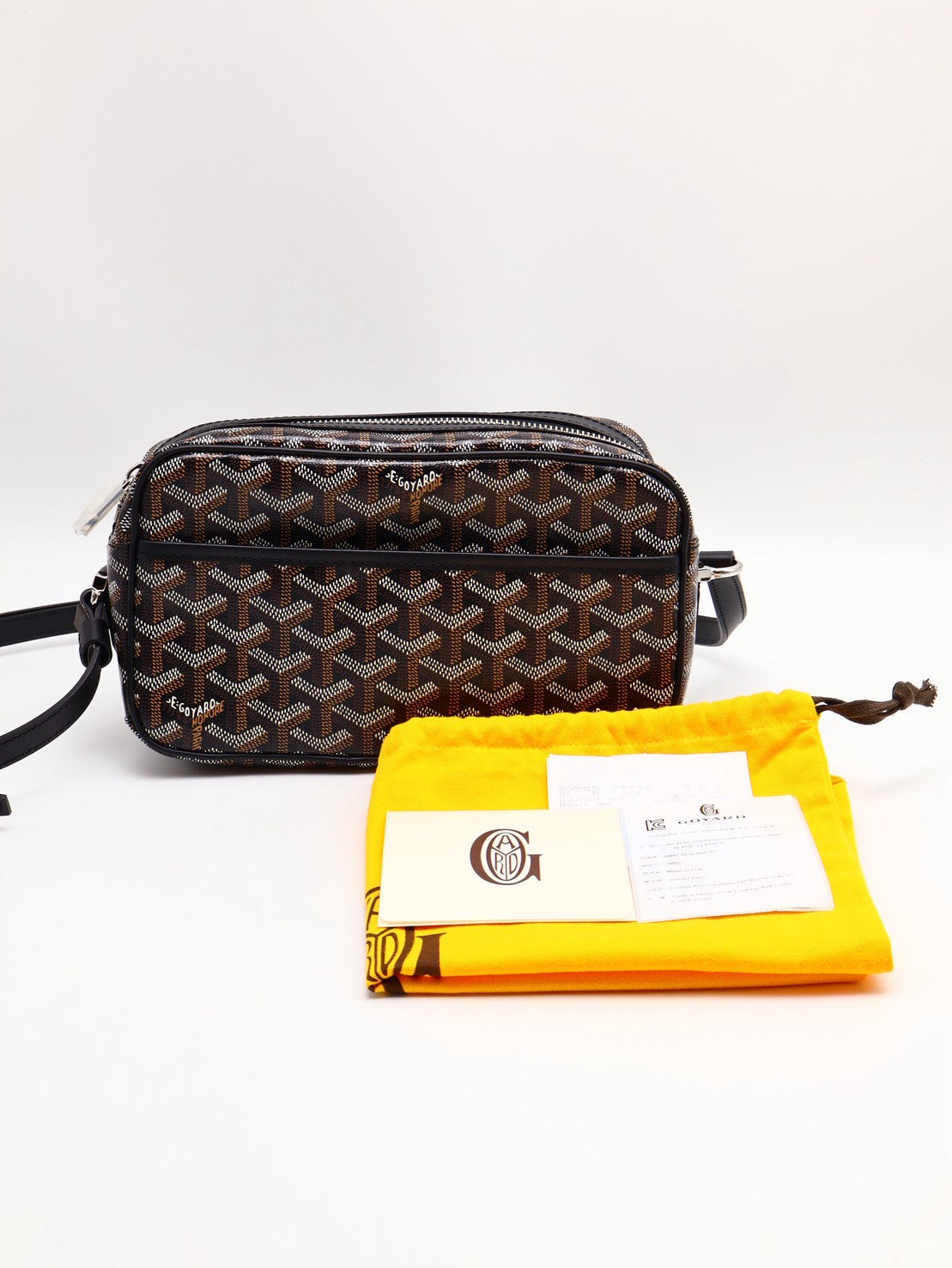 GOYARD Cap vert - 小號黑