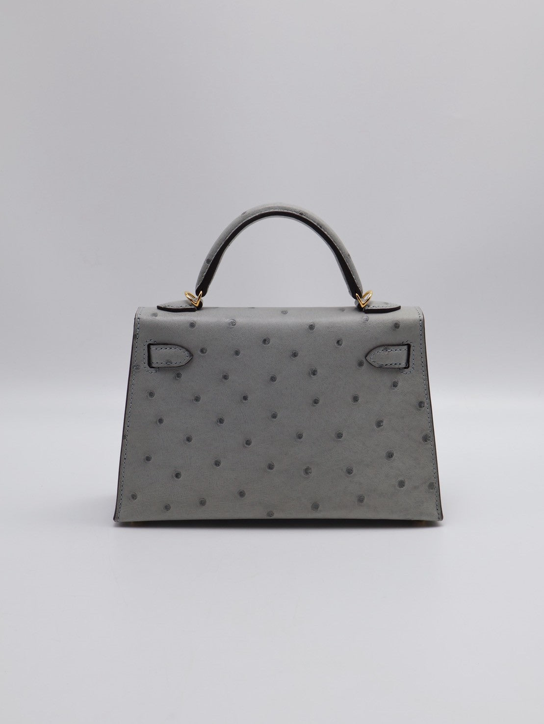 HERMES Mini kelly ll - 冰川藍金 U
