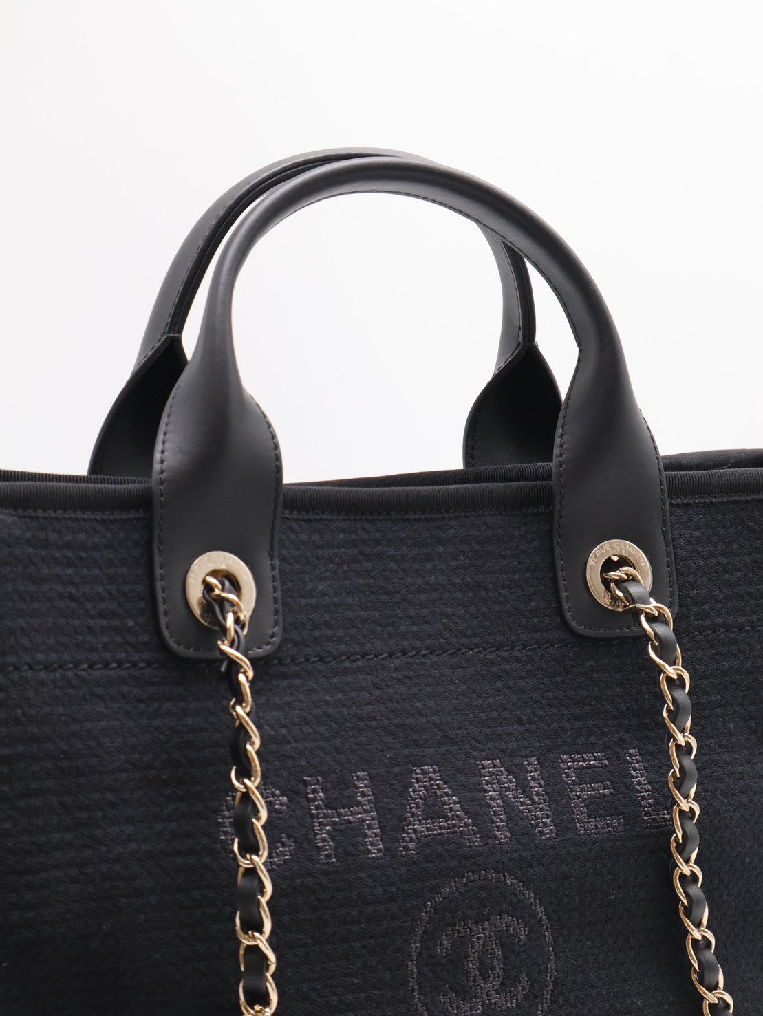CHANEL Tote沙灘包小號 - 黑
