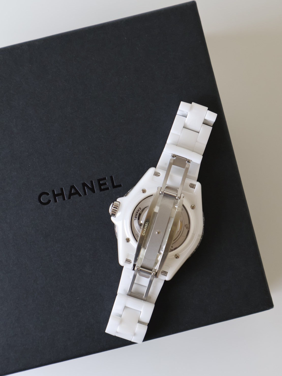 CHANEL J12 Calibre 12.1型機芯腕錶 - 白陶瓷38mm