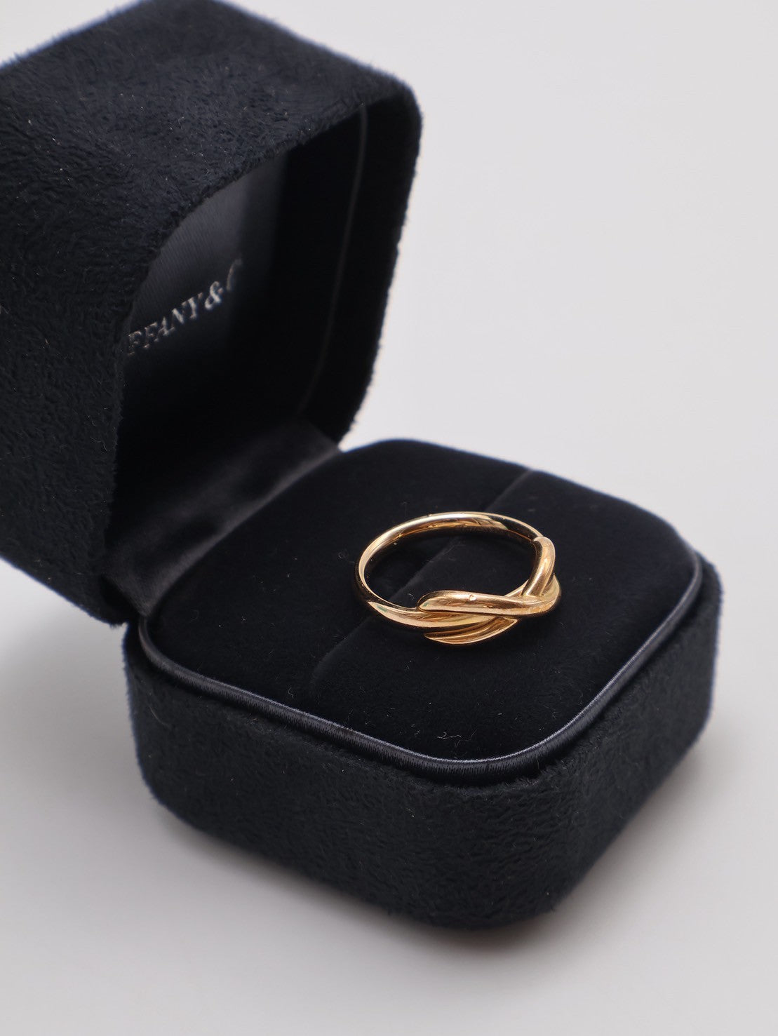 Tiffany&Co Tiffany infinity系列18K金無限戒指