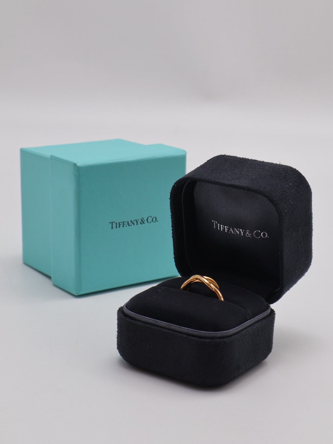 Tiffany&Co Tiffany infinity系列18K金無限戒指