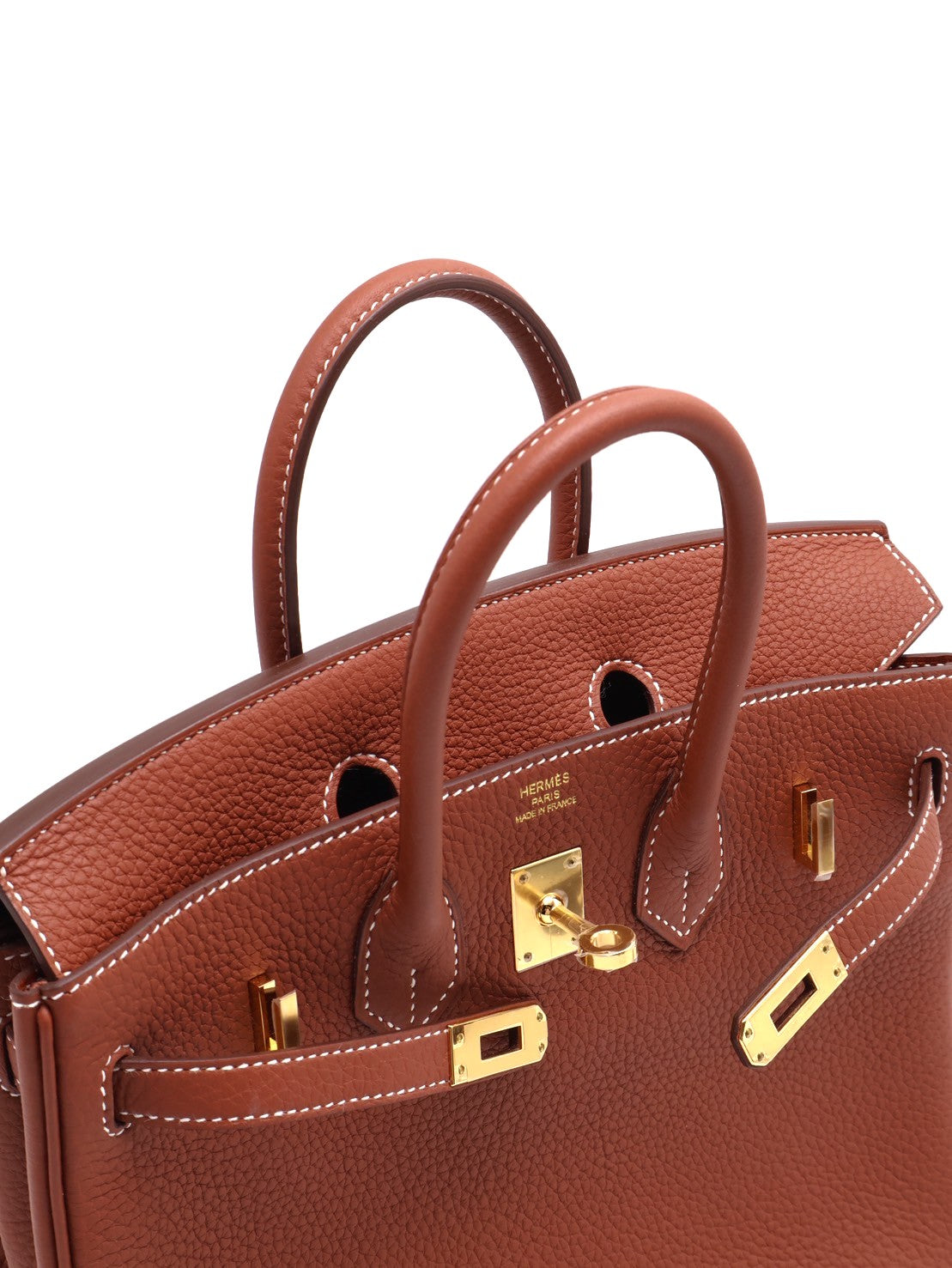 HERMES Birrkin 25 - 楓葉棕金 U