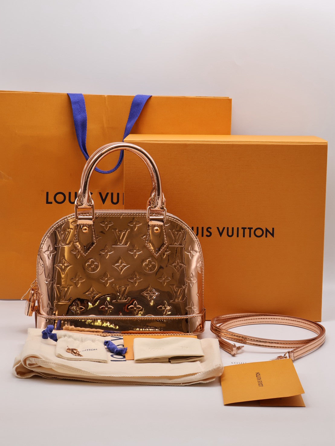 LOUIS VUITTON Alma BB - 玫瑰金