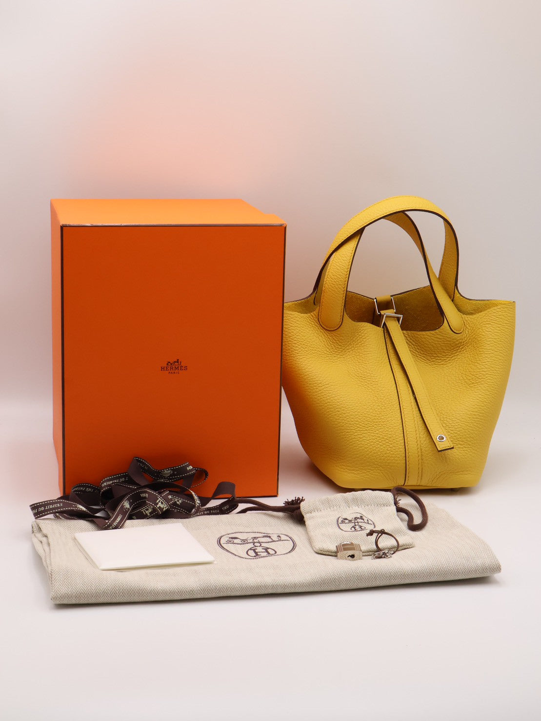 HERMES Picotin 18 - Sun B4 陽光金黃銀 B