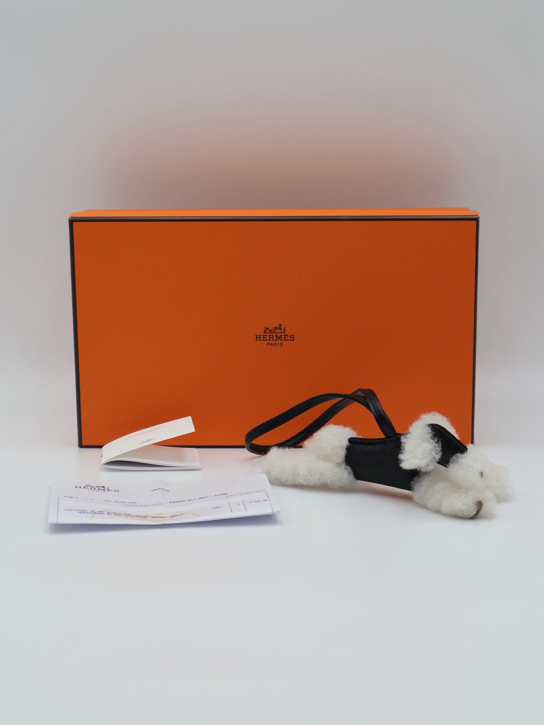 HERMES Budy charm狐狸犬 - 黑 K