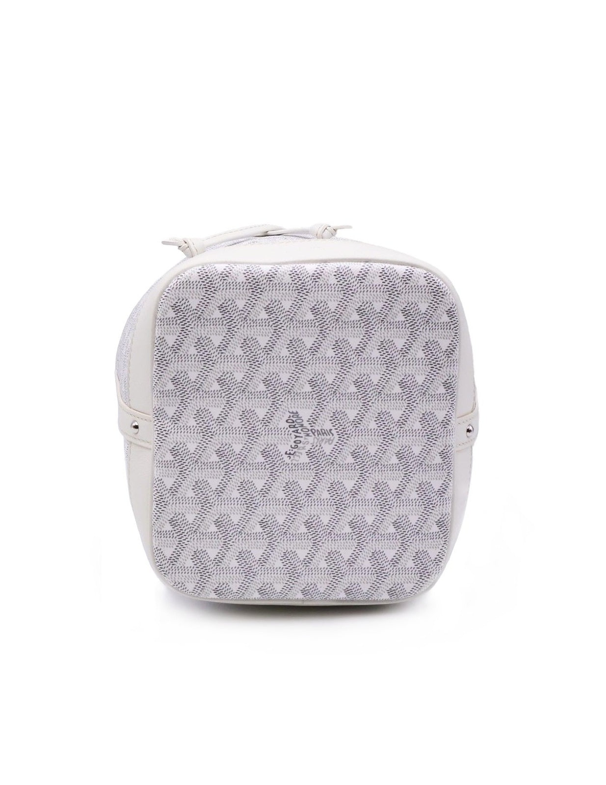GOYARD Petit Flot水桶包 - 白