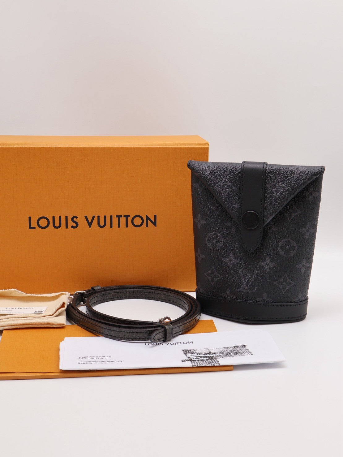 LOUIS VUITTON Envelope Pouch隨身包 - 黑