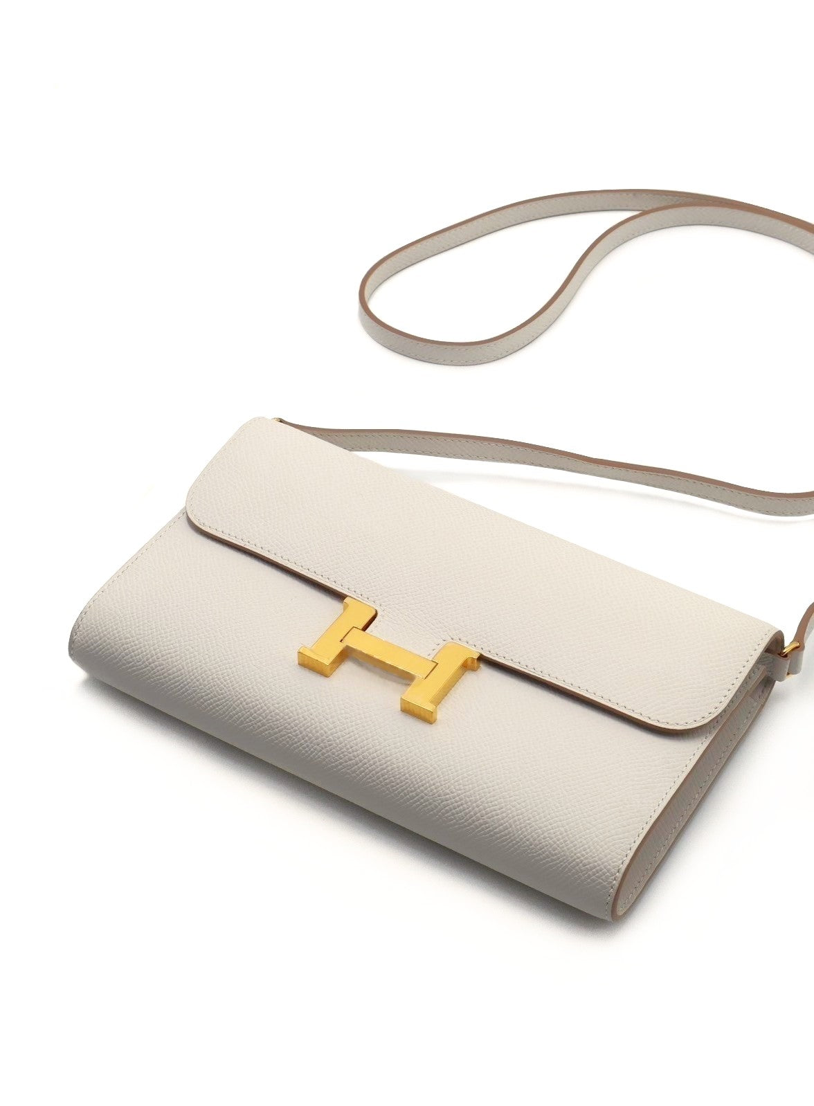 HERMES Constance to go - 奶灰白金