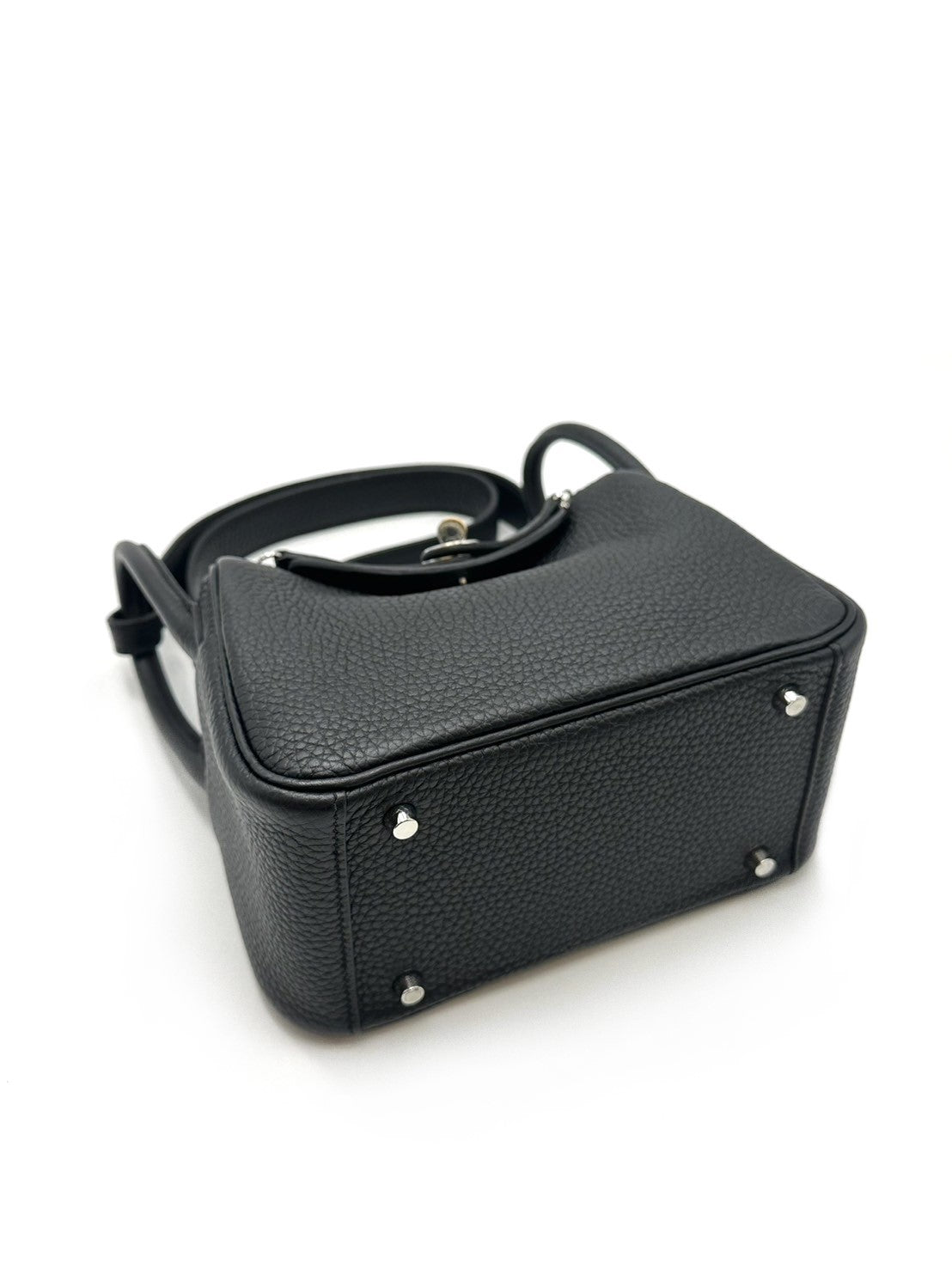 HERMES Mini lindy - 黑銀