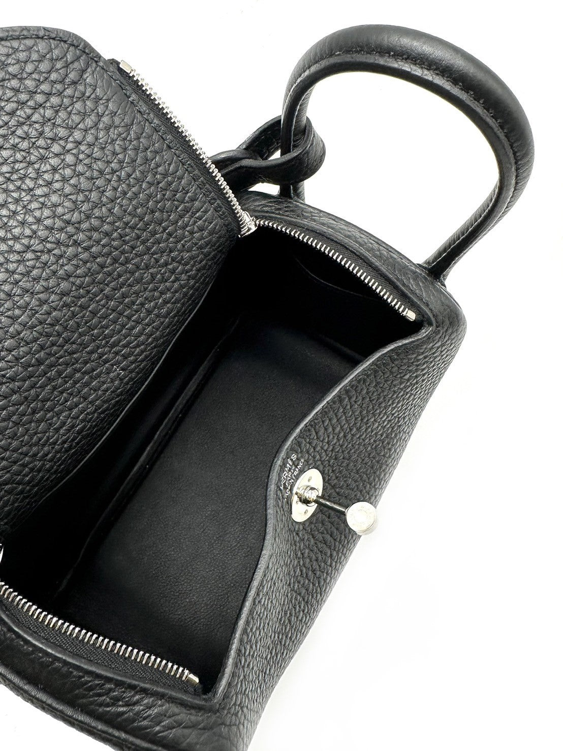 HERMES Mini lindy - 黑銀