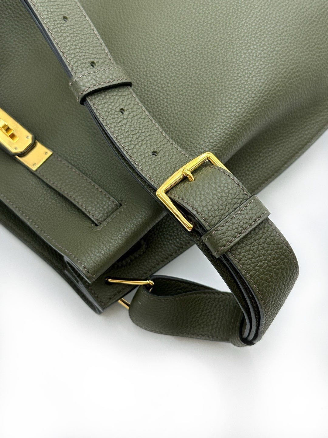 HERMES So kelly 26 - 橄欖綠金 T