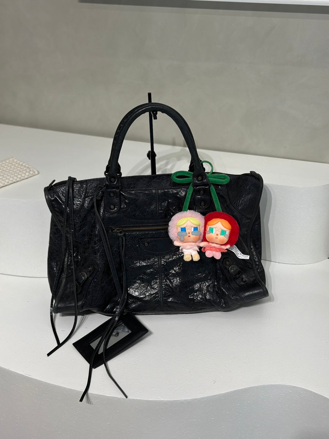 Balenciaga Part time city機車包 - 黑