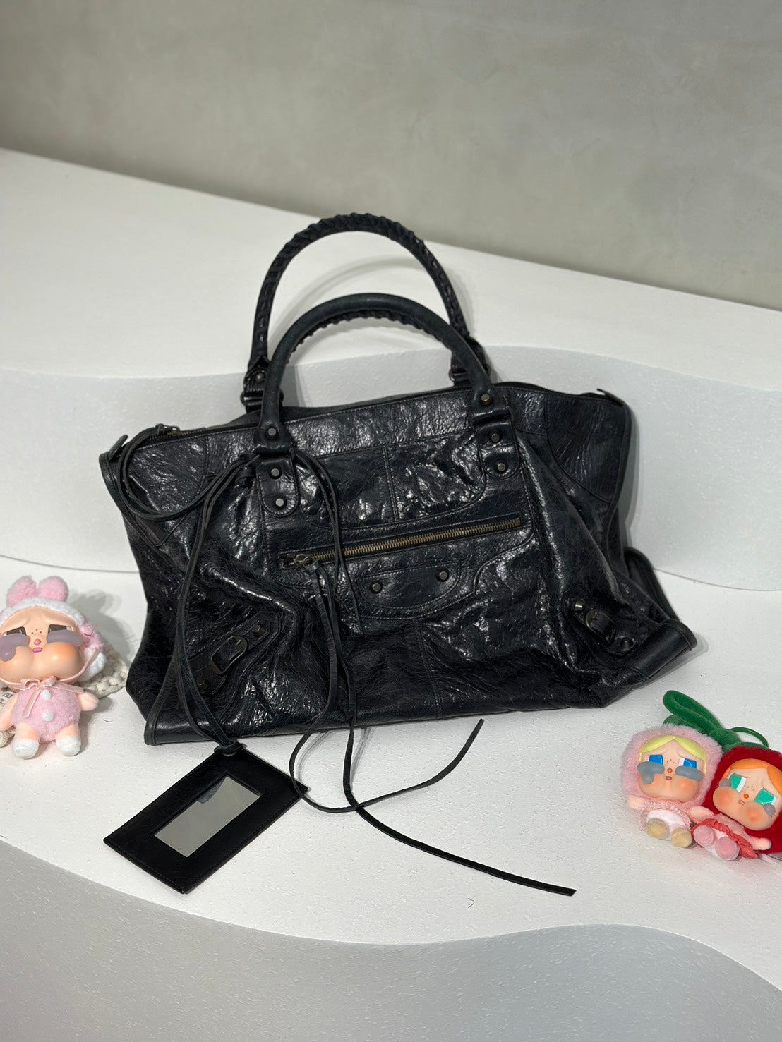 Balenciaga Part time city機車包 - 黑