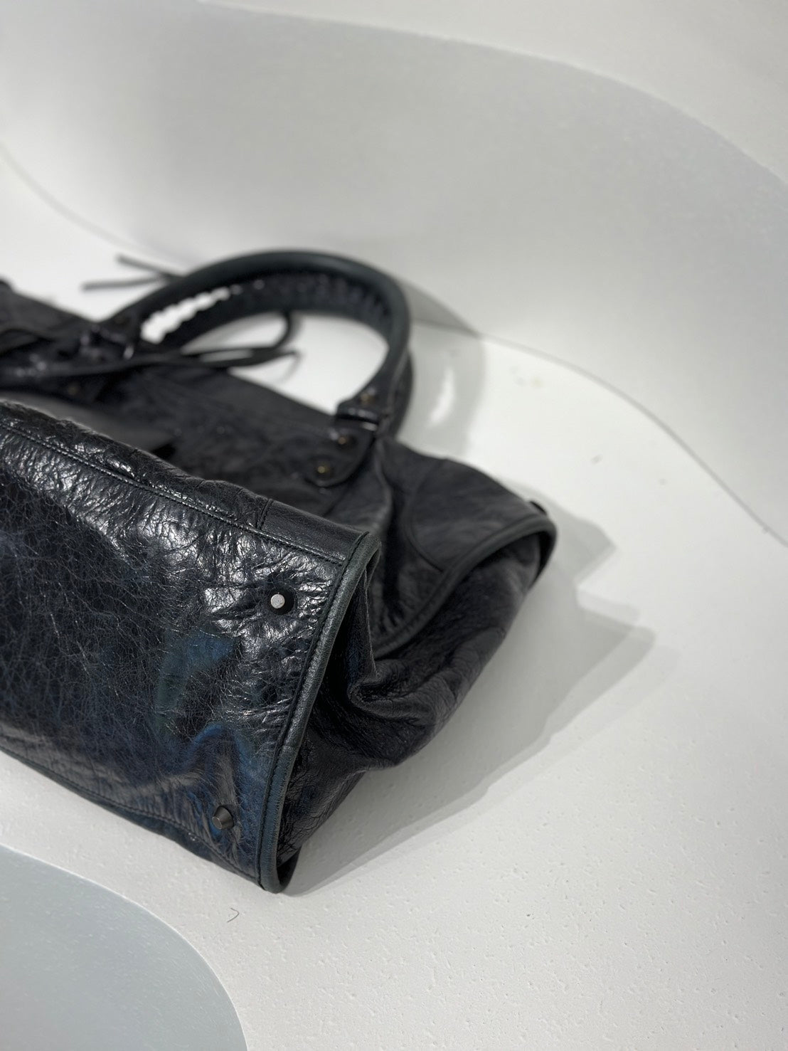 Balenciaga Part time city機車包 - 黑