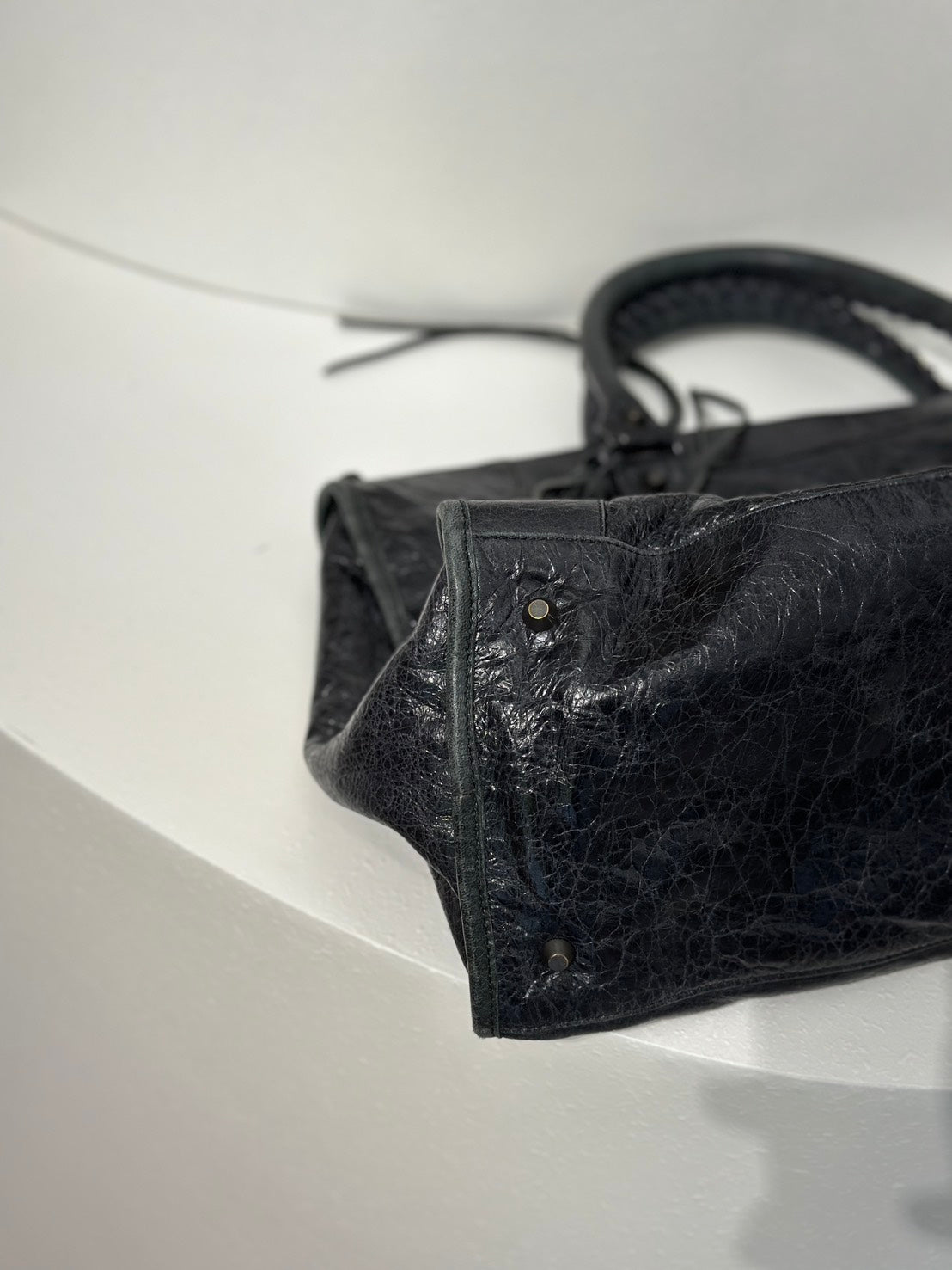 Balenciaga Part time city機車包 - 黑