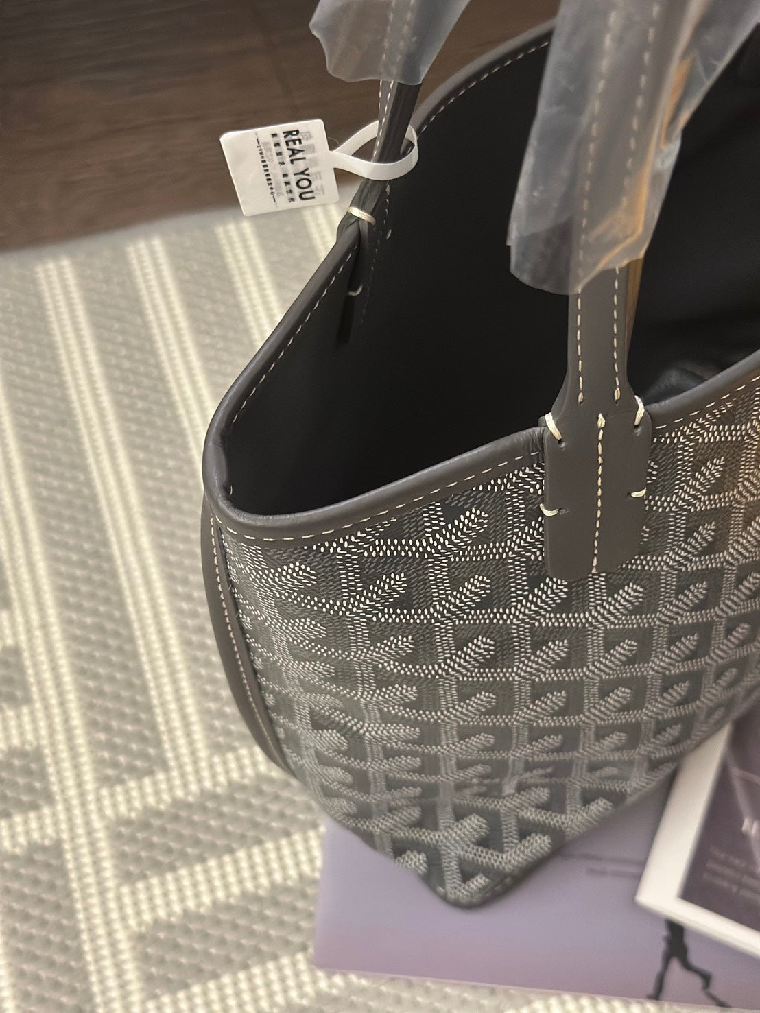 GOYARD Anjou mini tote - 灰