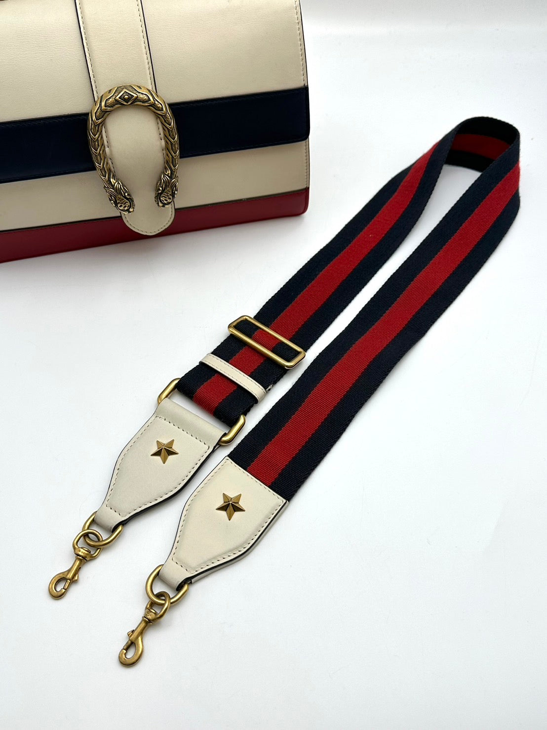 GUCCI 竹節手柄酒神包 - 中號