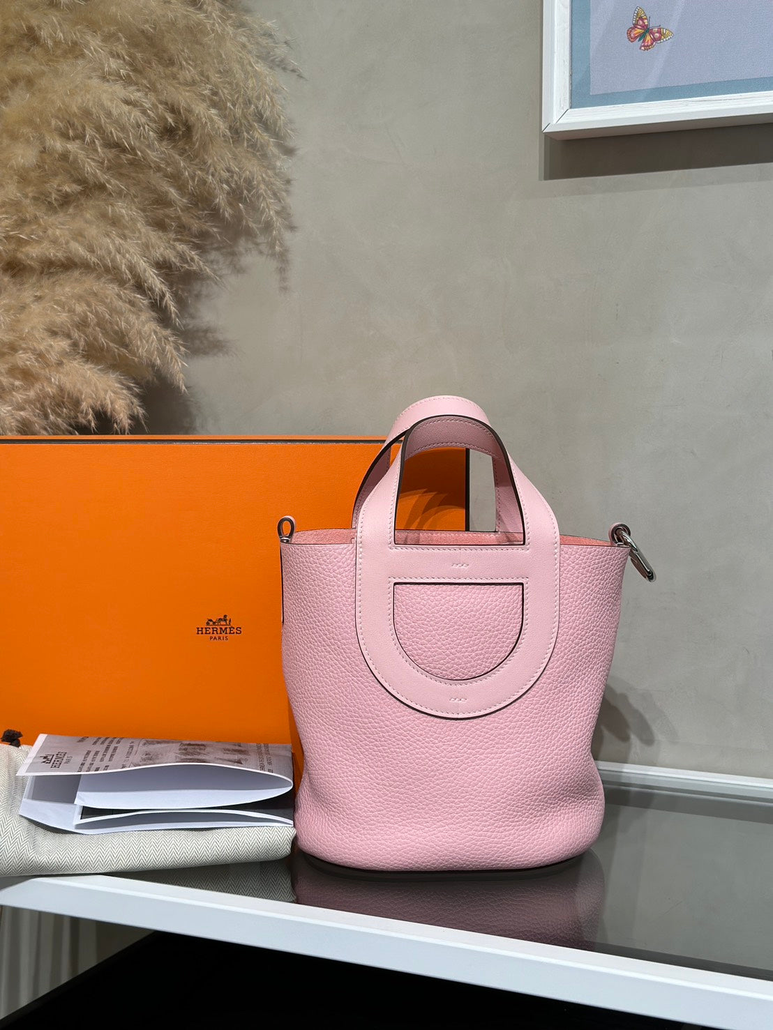 HERMES In The Loop 18 - Rose Sakura 3Q 櫻花粉銀 K