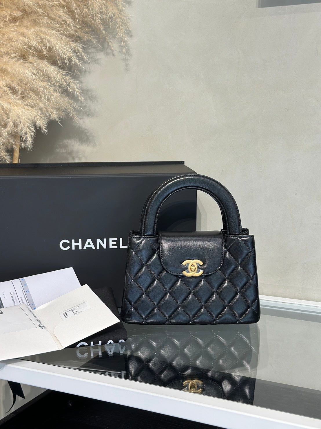 CHANEL Mini Kelly - 黑金