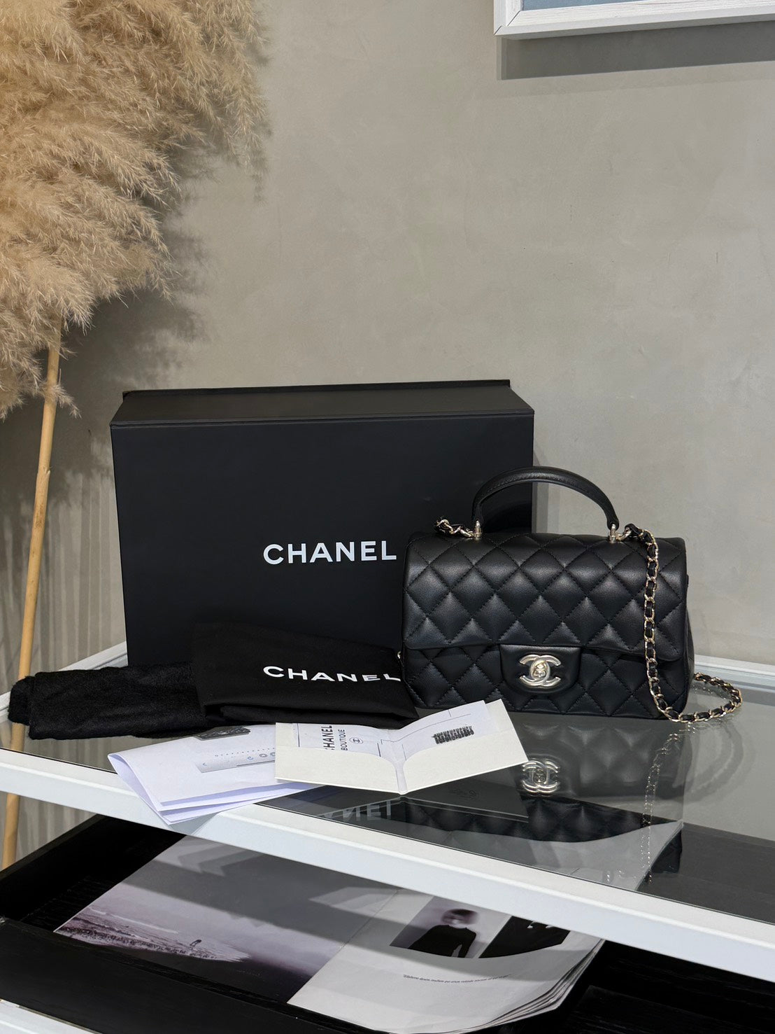 CHANEL Handle Mini CF20 - 黑金