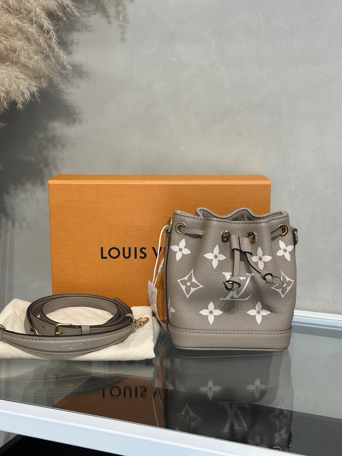 LOUIS VUITTON Nano Noe - 斑鳩灰