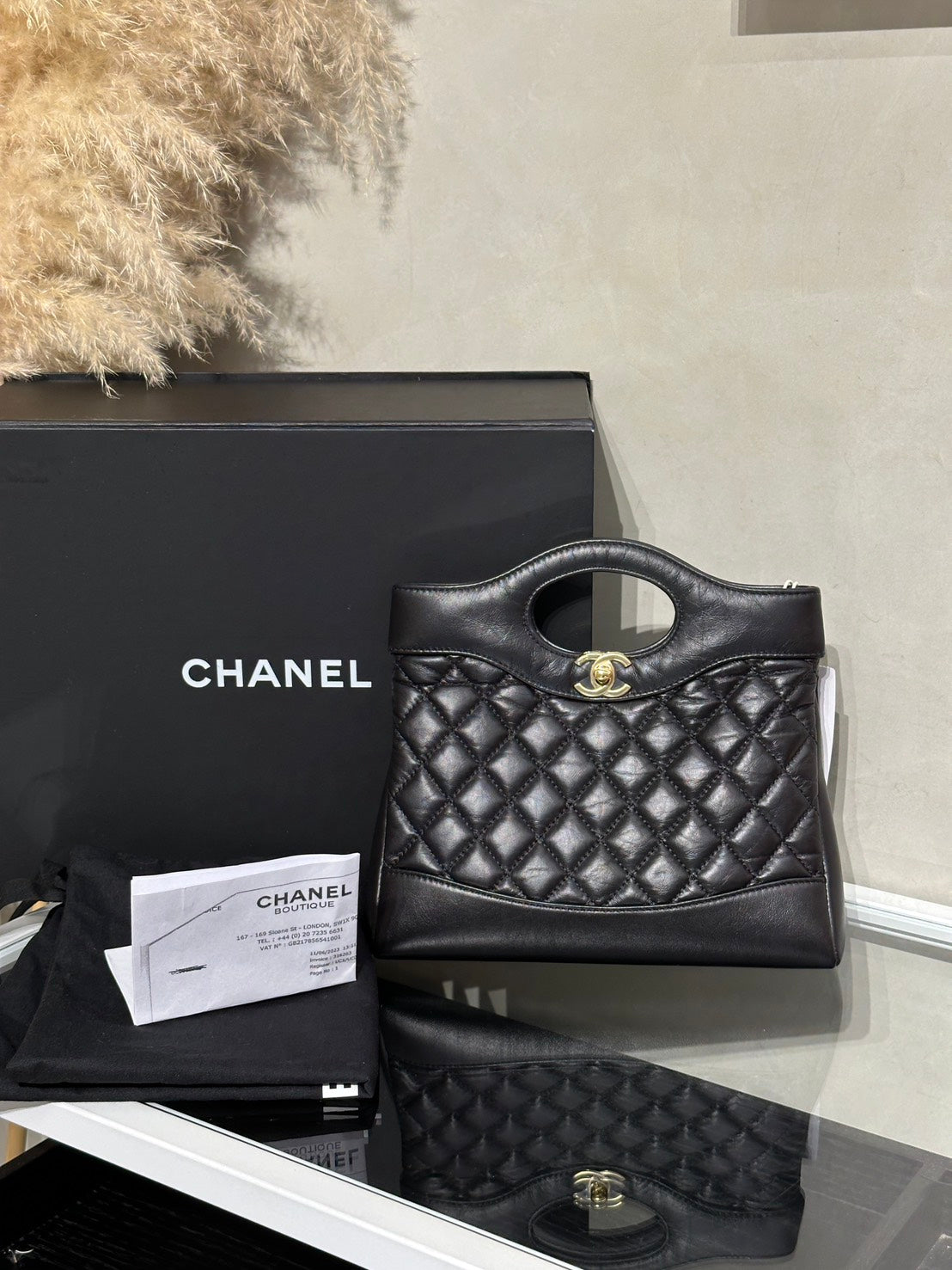 CHANEL 31 Mini Bag - 黑金