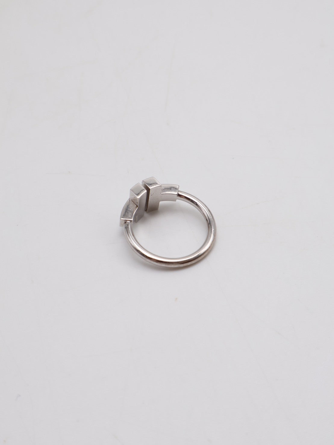 Tiffany&Co Wire 鑽石及綠松石線圈戒指 - 0.07carat