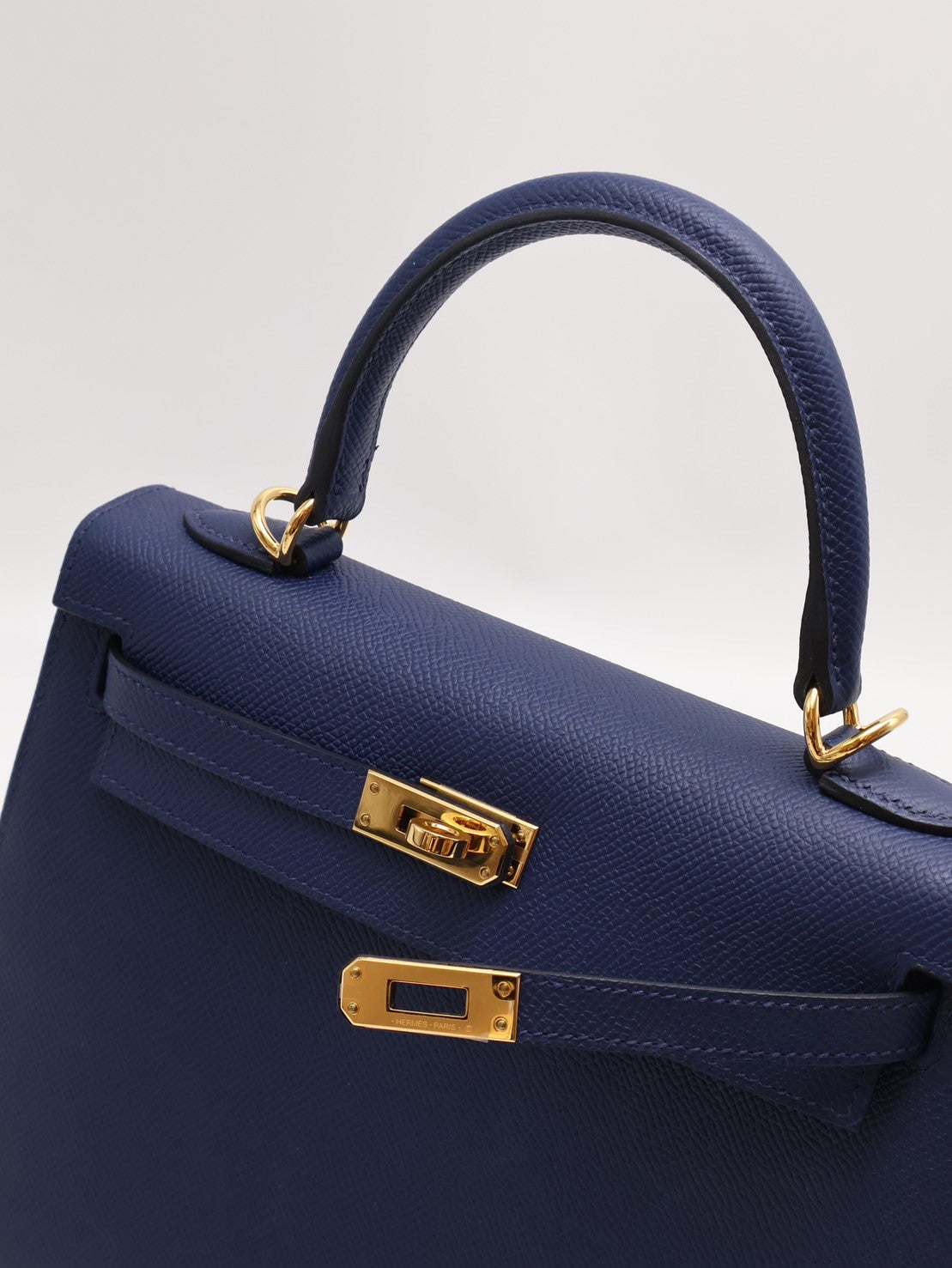 HERMES Kelly 25 - 海軍藍金 W