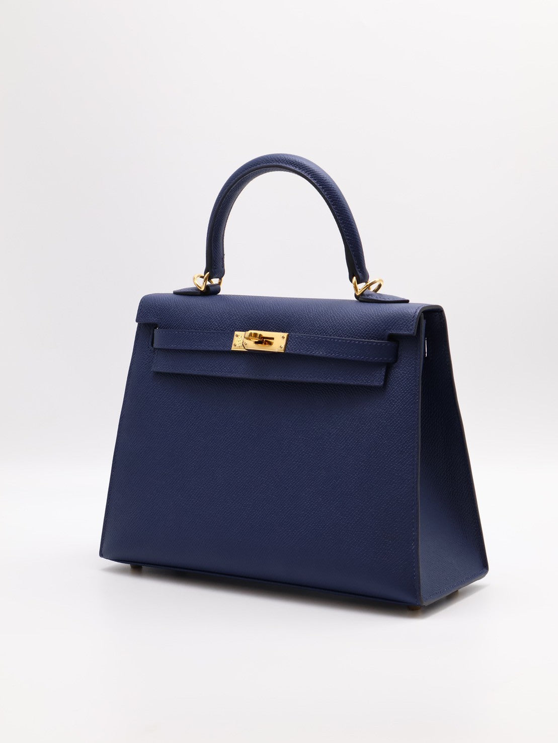 HERMES Kelly 25 - 海軍藍金 W
