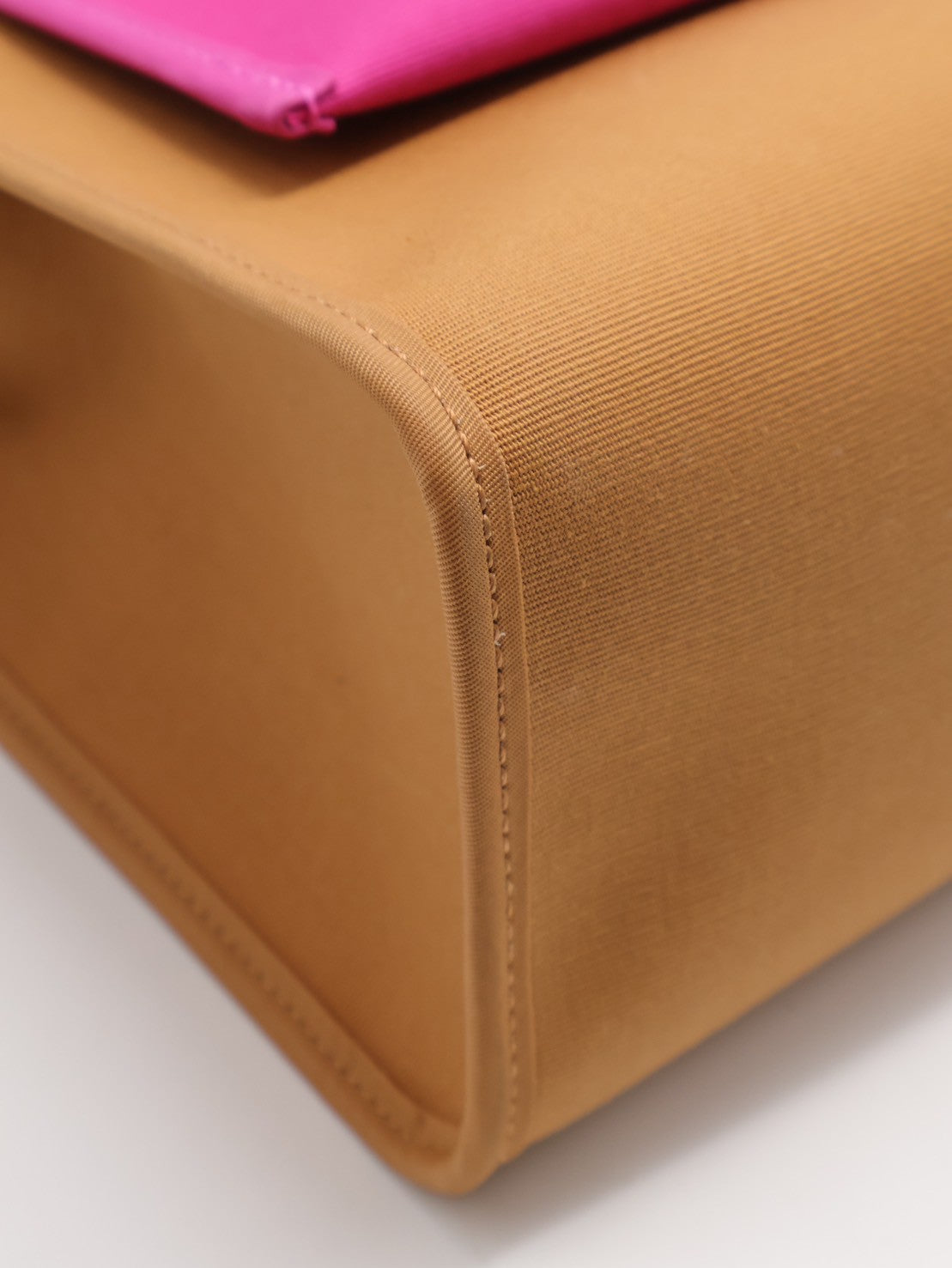 HERMES Herbag zip 31 - 金棕 / 玉蘭粉 Z
