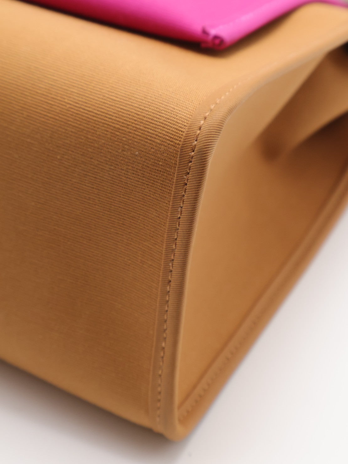 HERMES Herbag zip 31 - 金棕 / 玉蘭粉 Z